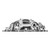 Edelbrock Intake Manifold 7101-CP Performer; For Use With 1986 And Earlier Chevy 262-400 Engines; Carbureted Single Four Barrel; Dual Plane; 1500-6500 RPM; Chrome Plasma; Aluminum; Non-EGR