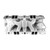 Edelbrock Intake Manifold 7101-CP Performer; For Use With 1986 And Earlier Chevy 262-400 Engines; Carbureted Single Four Barrel; Dual Plane; 1500-6500 RPM; Chrome Plasma; Aluminum; Non-EGR