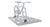 Rhino-Rack Pioneer Bike Rack | Holds 1 Bike Up To 33lbs | Powder Coated Steel | Quick Install | Compatible With Pioneer Systems