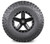 Mickey Thompson Tires Tire 247902 Baja Boss; LT38 x 15.50R24; Mud Terrain Light Truck & SUV; Steel Belted; Radial; Black Sidewall; Tubeless; Hard Asymmetrical Tread Design; 3 Ply Sidewall; Limited Warranty; Load Range F