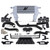 Mishimoto Intercooler MMINT-BR27-21HKBKSL Air To Air; 3.15 Inch Inlet; 3.15 Inch Outlet; Silver