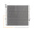 Mishimoto Radiator MMRAD-GX460-10 Performance; 25.59 Inch Length x 25.22 Inch Height Core Dimension; Single Core Row; Crossflow; Aluminum Core; 1-1/2 Inch Inlet x 1-1/2 Inch Outlet; With Transmission Cooler