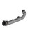 K & N Filters Turbocharger Intercooler Pipe 77-1019KC Cold Side; Gunmetal Gray Aluminum Tube