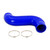 Mishimoto Radiator Hose MMHOSE-RAM-03IHBL Blue; Silicone; With Worm Gear Clamps