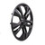 Coast To Coast Wheel Cover IWC55017BLK 17 Inch; 5 Double Spoke; Painted; Gloss Black; Automotive Grade ABS; Set Of 4