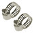 T-H Marine Hose Clamp BE-PL-57204-DP 3/8 To 7/8 Inch Clamping Range; Worm Gear Style; Stainless Steel; Set Of 2