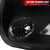 Spec-D Tuning Headlight Assembly 2LCLH-TUN05JM-RS Clear Lens; ABS Plastic Matte Black Housing; DOT/SAE Approved; Set Of 2; Bulbs Not Included