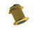 Si-Tex Transducer BT70MB300-12 Echonautics; Thru-Hull Mount With 12 Degree Tilted Element; Low Profile; 95 To 155 kHz CHIRP Medium Frequency; 300 Watt Power; 26 Foot Cable; Bronze; 2.38 Inch Hole Diameter
