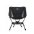 Overland Vehicle Systems Camping Chair 30100040 Bucket; Folding; Black; Aluminum Frame/Canvas Fabric; Without Headrest