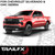 TrailFX Running Board AL6004B TrailFX A6 Series; With 6-1/2 Inch Wide Step Area; Powder Coated; Titanium Black; Aluminum; With Welded End Caps/Hardware And Brackets; Rocker Panel Mount