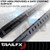 TrailFX Running Board ORB010 TFX Overland Running Board; Tube; Bolt On; Powder Coated; Matte Black; Steel; With Two Step Area Per Bar