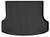 Husky Liner Cargo Area Liner 25371 WeatherBeater; Direct Fit; Raised Edges; Black; TPO Thermoplastic Olefin; Non-Skid