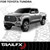 TrailFX Running Board AL6016B TrailFX A6 Series; With 6-1/2 Inch Wide Step Area; Powder Coated; Titanium Black; Aluminum; With Welded End Caps/Hardware And Brackets; Rocker Panel Mount