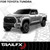 TrailFX Running Board AL6017B TrailFX A6 Series; With 6-1/2 Inch Wide Step Area; Powder Coated; Titanium Black; Aluminum; With Welded End Caps/Hardware And Brackets; Rocker Panel Mount