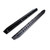 TrailFX Running Board ORB009 TFX Overland Running Board; Tube; Bolt On; Powder Coated; Matte Black; Steel; With Two Step Area Per Bar