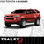 TrailFX Running Board ORB009 TFX Overland Running Board; Tube; Bolt On; Powder Coated; Matte Black; Steel; With Two Step Area Per Bar
