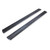 TrailFX Running Board AL6001B TrailFX A6 Series; With 6-1/2 Inch Wide Step Area; Powder Coated; Titanium Black; Aluminum; With Welded End Caps/Hardware And Brackets; Rocker Panel Mount