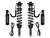 Icon Vehicle Dynamics Coil Over Shock Absorber 58747E-700 Electronically Adjustable Valving; 0 To 3-1/2 Inch Lift; Pigtail Spring; Black/Gray; With Remote Reservoir; Set Of 2