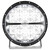 Rigid Lighting Driving/Fog Light 36422 Driving/Fog Light; 360 Series; LED Bulb; 9 Inch Round; 189 Watt; 13.6 AMP Draw; Spot Beam; 32-LED RGBW Backlighting; 23232 Raw Lumens; Black Housing; Surface Mount