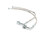 Fabtech Motorsports Brake Line FTS94062 Stainless Steel Braided; 23 Inch Length; Set Of 2