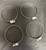 Helix Racing Hose Clamp 114-6228 1-1/4 Inch To 2-1/4 Inch Clamping Range; Worm Gear Style; Stainless Steel; Pack Of 4