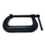 Wilton Tools JPW Industries C Clamp 14256 0 - 6-1/16 Inch Jaw Width; Deep Throat; 4-1/16 Inch Throat Depth; Oxide Coated; Black Steel; Without Swivel Pad