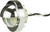 Hopkins MFG License Plate Light B165 License Plate Light Bulb; 1-1/4 Inch Diameter; LED Bulb; 2 Wire; 12 Volt; chrome Housing; Single
