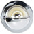Hopkins MFG License Plate Light B165 License Plate Light Bulb; 1-1/4 Inch Diameter; LED Bulb; 2 Wire; 12 Volt; chrome Housing; Single