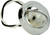 Hopkins MFG License Plate Light B165 License Plate Light Bulb; 1-1/4 Inch Diameter; LED Bulb; 2 Wire; 12 Volt; chrome Housing; Single