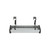 Carr Truck Step 130250-1 Maxgrip; Rocker Panel Mount; Single; Flat Step; 500 Pound Weight Capacity; Non Extendable; Stationary; Galvanized Steel