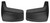 Husky Liner Mud Flap 57121 Custom Mud Guards; Direct-Fit; Set of 2; Contoured; Without Logo; Black; Thermoplastic; Screw On