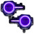 Oracle Lighting Daytime Running Light Upgrade Kit 1471-504 ColorSHIFT; Use To Upgrade Daytime Running Lights; Professional Installation Recommended; ColorSHIFT - Simple Controller