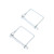 Husky Towing Weight Distribution Hitch Hardware 33324 Set Of 2