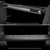 Go Rhino Safety Division Bumper Push Bar 5202-2L72 LR Series; Semi-Glass; Black; Steel; 3 Inch Diameter; Without Wrap Around Brush Guard; With 2 Federal Signal MPS600U Light Mounting Holes; With Mounting Brackets