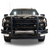 Westin Public Safety Bumper Push Bar 36-2135 Elite; Powder Coated; Black; HRPO Steel; 2-3/4 Inch Rubber Strip Uprights; Without Wraparound Brush Guard; With Mounting Bracket