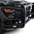 Westin Public Safety Bumper Push Bar 36-2135 Elite; Powder Coated; Black; HRPO Steel; 2-3/4 Inch Rubber Strip Uprights; Without Wraparound Brush Guard; With Mounting Bracket