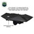 Overland Vehicle Systems Awning 18079919 XD Nomadic; Bag Awning; Driver Side; 240 Inch Length; 129 Square Foot of Cover; Gray Body with Green Trim; Polyester; Black Weather Cover; With LED Lights/Black Out/Travel Cover