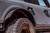 Attica 4X4 Fender Flare ATTFB01H101-BX-R Terra Series; Flat Style; Powder Coated Textured Black; E-Coated Steel; Set Of 2