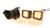 Southern Truck Driving/Fog Light 77911K Driving/Fog Light; Chrome Series; LED Bulb; 2 Inch Cube; 12 Watt White/6 Watt Amber; 1.3 Amp Draw; 8 Degree Spot Beam; 1350 Lumens; Clear Lens/Chrome Panel; Powder Coated Black Aluminum Housing