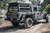 Attica 4X4 Ladder Rack ATTJT02I101-BX Frontier Series; Bed Rail Mount; Direct-Fit; 23.1 Inch Height; Powder Coated Textured Black Steel; Single