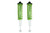 Ironman 4x4 Coil Over Shock Absorber 45780FE-CCK-PB Non Adjustable Valving; 0 Inch Lift; Pigtail Spring; White Body/Green Coil Spring; Set Of 2