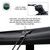 Overland Vehicle Systems Awning 19690002 XD Nomadic; Bag Awning; Passenger Side; 240 Inch Length; 129 Square Foot of Cover; Gray Body with Green Trim; Polyester; Black Weather Cover; With LED Lights/Black Out/Travel Cover/Brackets