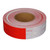 Tow Force Jammy Reflective Tape J-PGT-6Y Light Reflective; 2 Inch Width x 150 Foot Length; 6 Inch Red/6 Inch White; Micro Prismatic