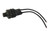 Kleinn Air Horn Compressor Pressure Switch 2131 100 PSI On/130 PSI Off; Sealed; With 12 Gauge Lead Wires/1/4 Inch M NPT Port