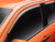 Fits 2024-2025 Toyota Tacoma Auto Ventshade Rainguard 194270 Ventvisor; In-Channel; Dark Smoke; Acrylic; Set Of 4