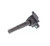 Denso Ignition Coil 673-1201 OE-Replacement; Single Female Tower; 12 Volt; Black; Single