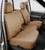 Covercraft Seat Cover SS2545PCTN SeatSaver; Seat Style C - Bucket With Adjustable Headrests; Polycotton; Tan; Set Of 2