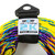 World of Watersports Towable Tube Tow Rope 22-WRP-4609 2K; 2375 Pound Breaking Strength; 60 Feet Length; Yellow And Blue