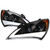 Fits 2010-2012 Hyundai Genesis Coupe Spec-D Tuning Headlight Assembly 2LHP-GENS210JM-OZ Clear Lens; ABS Plastic Matte Black Housing; DOT/SAE Approved; Set Of 2