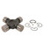 Moog Chassis Universal Joint 366B OE Replacement; Premium Grade; With Four 1-3/8 Inch Bearing Caps; Steel; Greaseable; 0.059 Inch Thickness Ring; With Four Retaining Clips And Nitrile Rubber Grease Seals